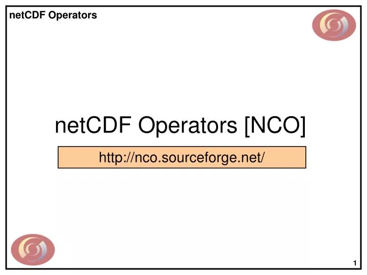 netcdf operators nco