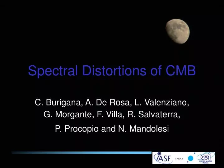 spectral distortions of cmb