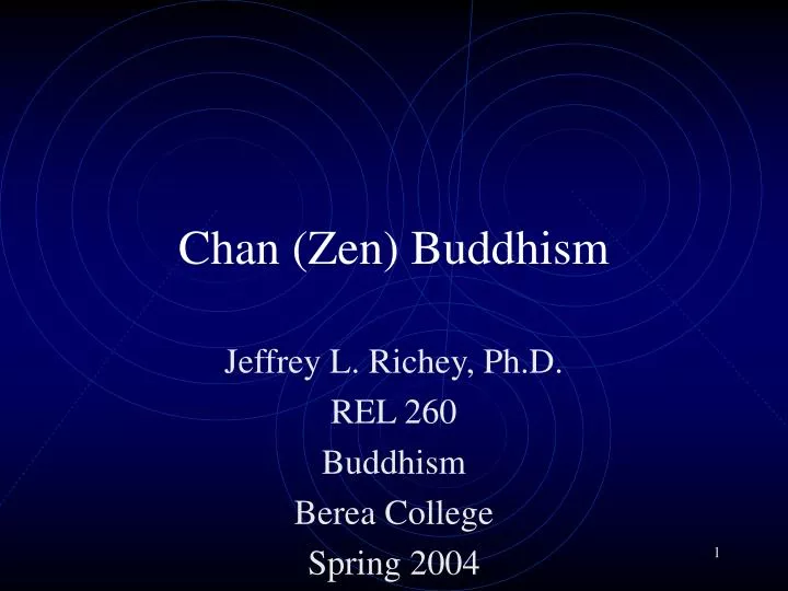 chan zen buddhism