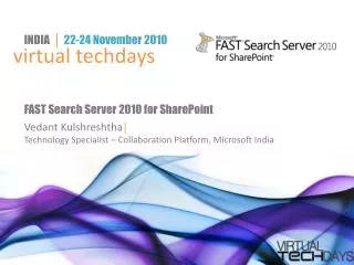 FAST Search Server 2010 for SharePoint
