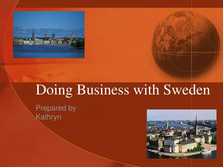doing business with sweden