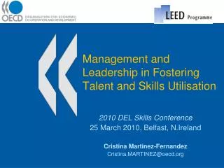Management and Leadership in Fostering Talent and Skills Utilisation