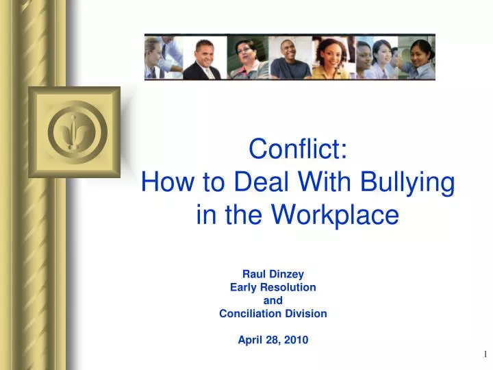 conflict how to deal with bullying in the workplace