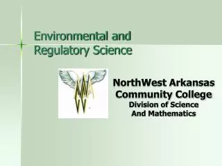 Environmental and Regulatory Science