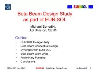 Beta Beam Design Study as part of EURISOL