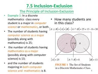 PPT - Inclusion-Exclusion Principle PowerPoint Presentation, Free ...