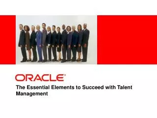 The Essential Elements to Succeed with Talent Management