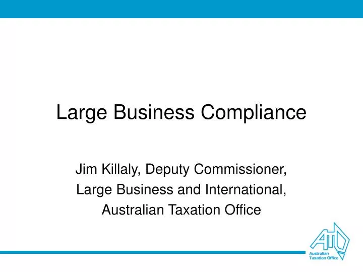 large business compliance