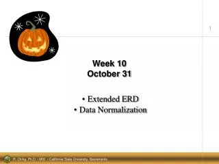 Week 10 October 31