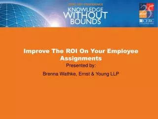 Improve The ROI On Your Employee Assignments