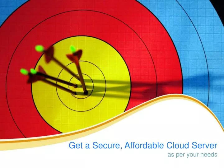 get a secure affordable cloud server