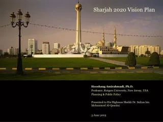 Sharjah 2020 Vision Plan