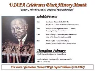 USAFA Celebrates Black History Month