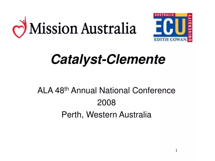 catalyst clemente