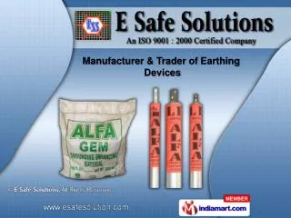 Earthing Filling Compound & Copper Rods