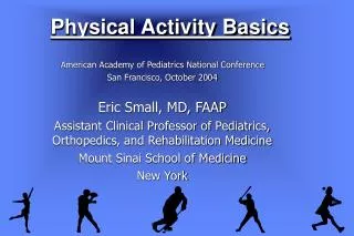 Physical Activity Basics
