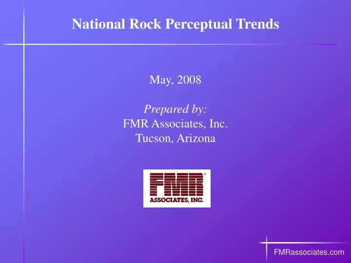 national rock perceptual trends