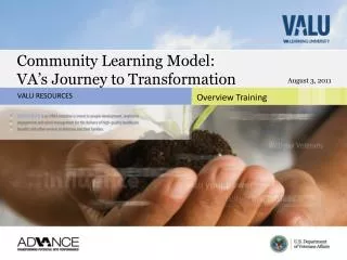 Community Learning Model: VA’s Journey to Transformation