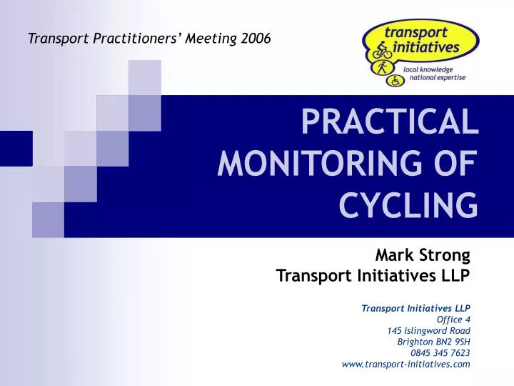 practical monitoring of cycling