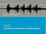 CICS (Customer Information Control System) - slide 1