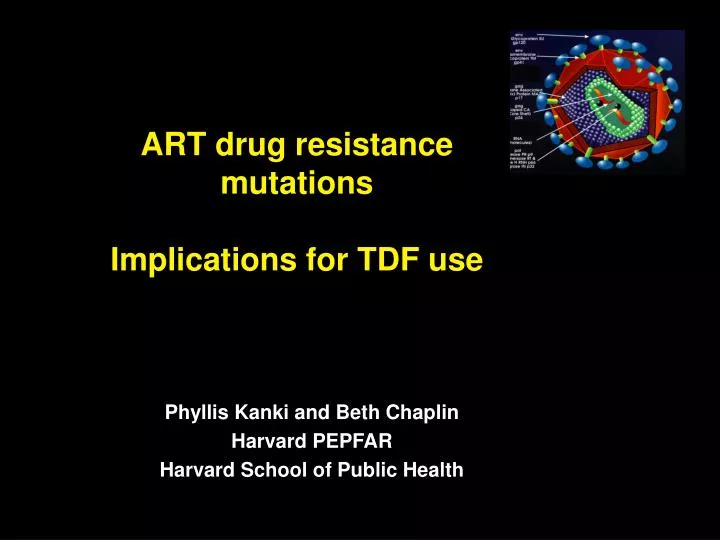 art drug resistance mutations implications for tdf use