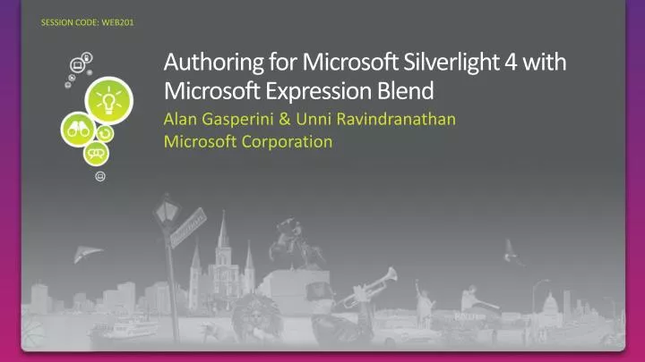 authoring for microsoft silverlight 4 with microsoft expression blend