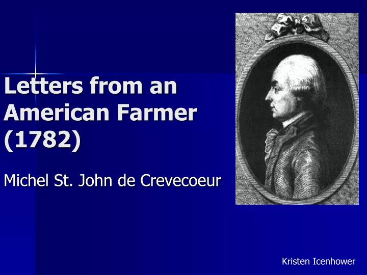 letters from an american farmer 1782