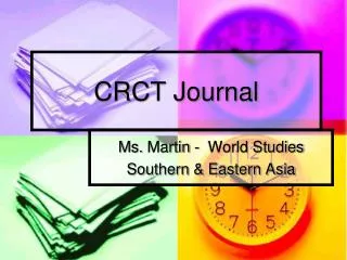 CRCT Journal