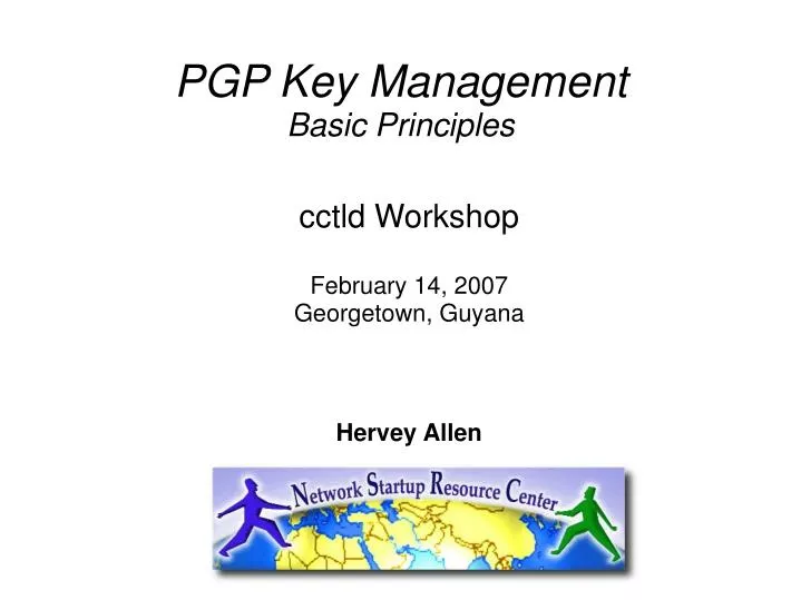 cctld workshop february 14 2007 georgetown guyana hervey allen