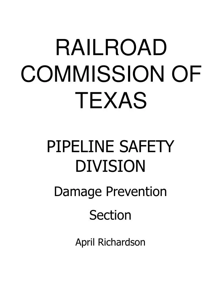 railroad commission of texas