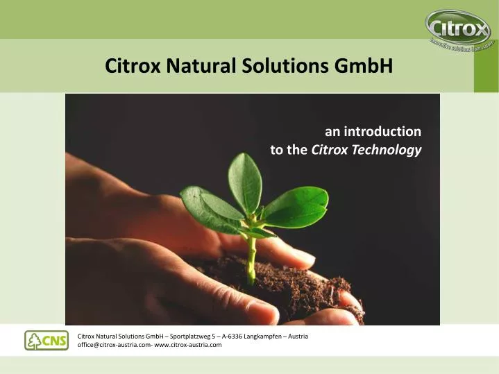 citrox natural solutions gmbh