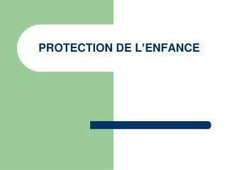 protection de l enfance