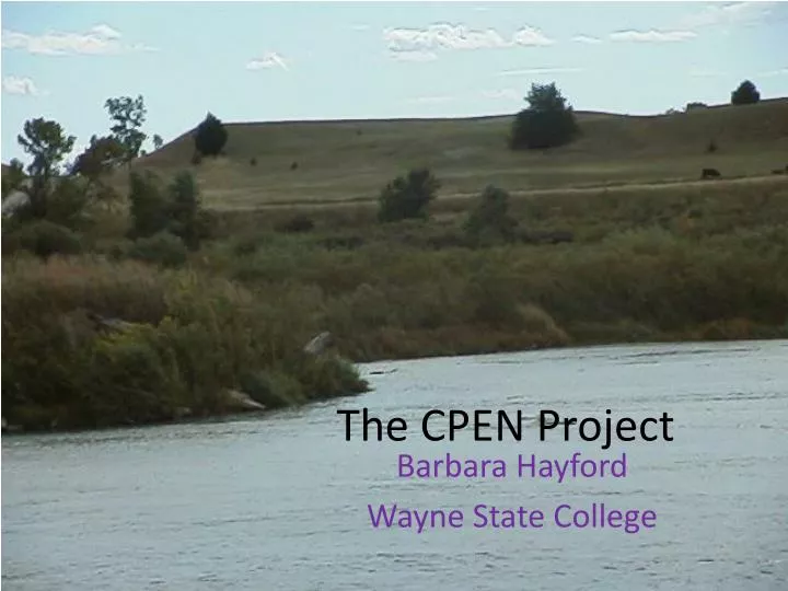 the cpen project