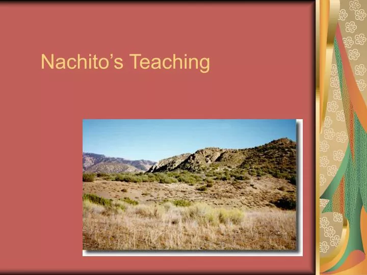 nachito s teaching