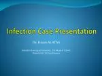 Infection Case Presentation - slide 1