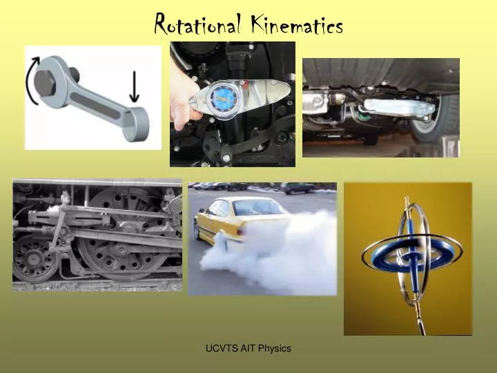 rotational kinematics