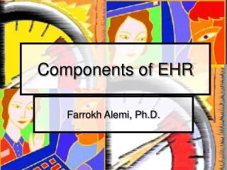 Components of EHR