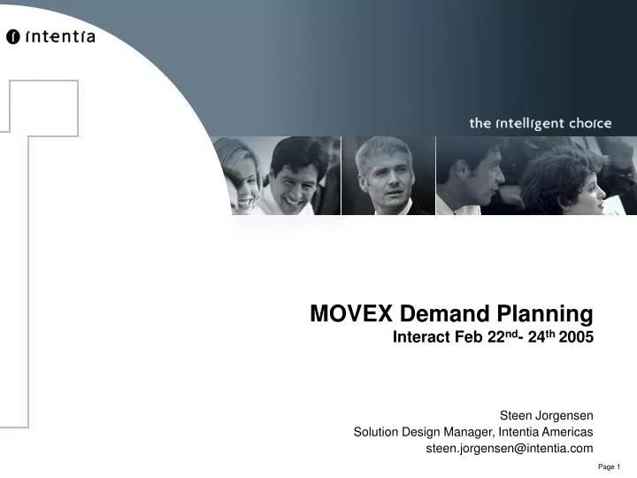 movex demand planning interact feb 22 nd 24 th 2005