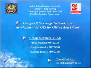 Group Members (01-A): Raja Suliman 980722123 Shajan Aladdin 970724949 Lameea Ismaeel 980723239