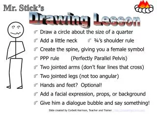Drawing Lesson #1