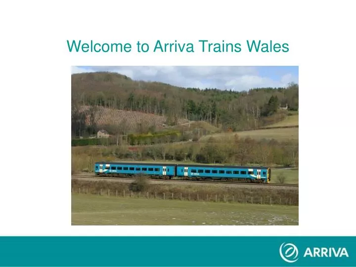 welcome to arriva trains wales