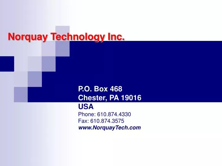 norquay technology inc