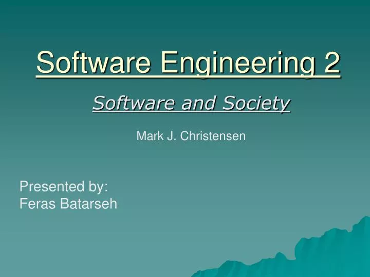 software engineering 2