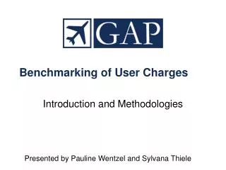 Benchmarking of User Charges