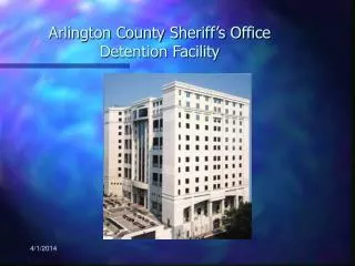 Arlington County Sheriff’s Office Detention Facility