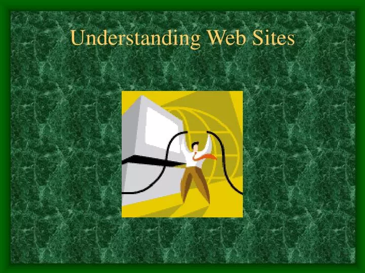 understanding web sites