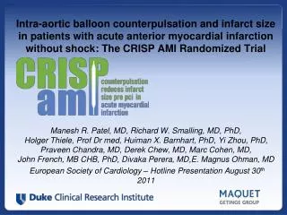 Intra-aortic balloon counterpulsation and infarct size in patients with acute anterior myocardial infarction without sho