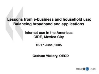 Graham Vickery, OECD
