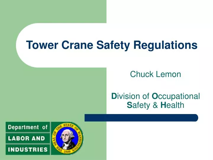 tower crane safety regulations
