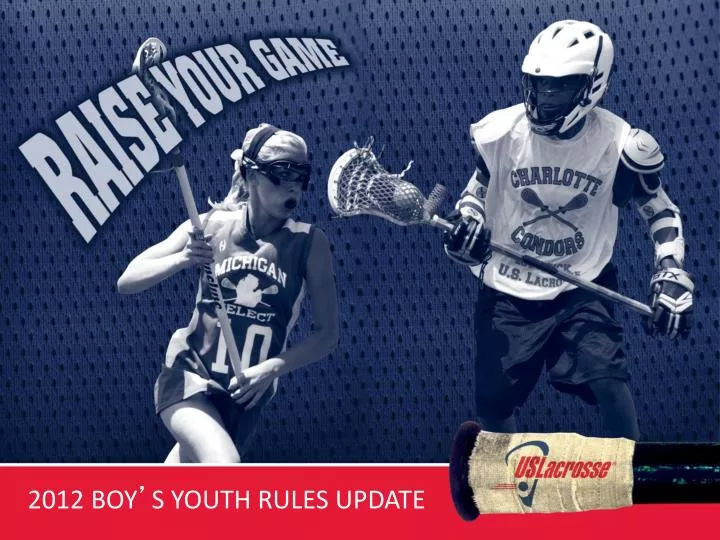 2012 boy s youth rules update